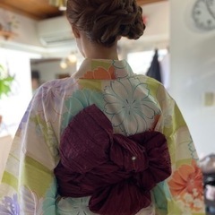 東京都内を中心に出張着付けやヘアメイク（ヘアセット）も行います。...