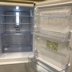 2020年製 SHARP/シャープ 2ドア冷蔵庫 SJ-PD28F-W 大容量冷凍室メガフリーザー/280L/右開き/動作確認済み