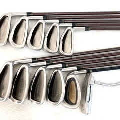 SOLD OUT！◆TaylorMade r7 ドライバー ＋DUNLOP アイアン 等◆ゴルフクラブ 全15本セット＋ adidas バッグ付き