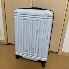 スーツケース ホワイト 33×52×22cm