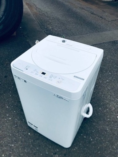 ET2418番⭐️ SHARP電気洗濯機⭐️2019年製