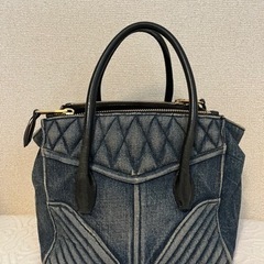 miumiu】ミュウミュウ バッグ デニムバイカー 保存袋付き