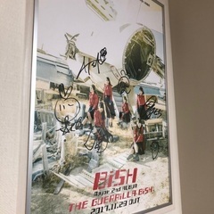 BiSH サイン入りポスター