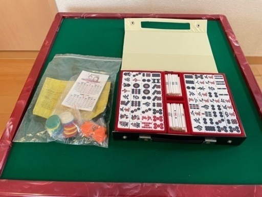 パリコレクション JANKUL 動作良好 ジャンクル 座卓タイプ 折り畳み 半自動麻雀卓 麻雀