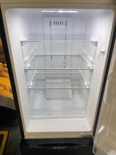 美品】TOSHIBA 冷凍冷蔵庫 GR-R15BS(K) 2019年製 2ドア 153L 東芝 右