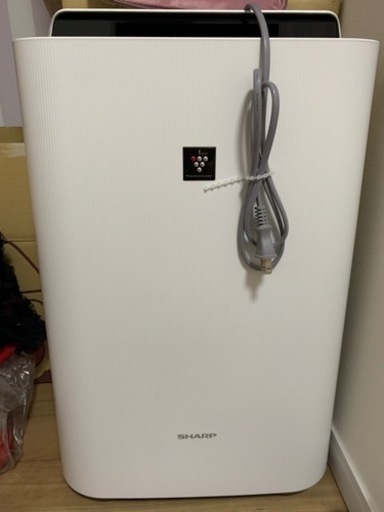 (決まりました)新品　加湿空気清浄機　プラズマクラスター