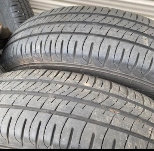 ダンロップ 夏タイヤ 145/80R13 2020年製造 バリ山