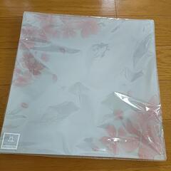 【新品】強化ガラス皿　桜