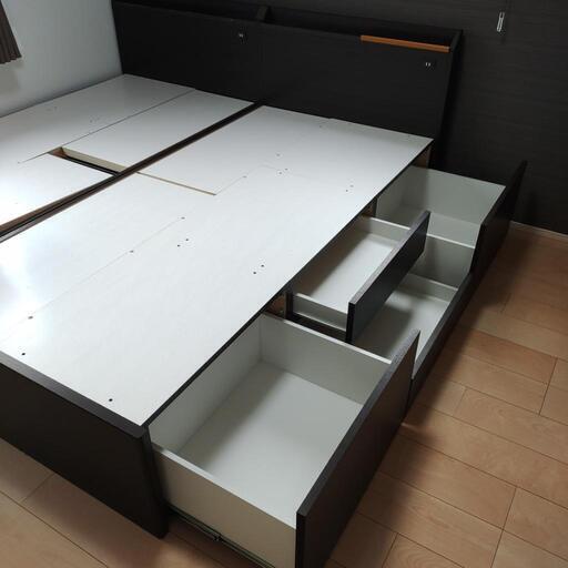 お取引中です！ニトリ シングルベッド2つセット！ - 福島県の家具