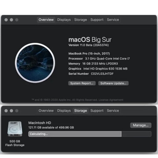 訳あり MacBook Pro 2017 15インチ
