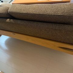 【冨士ファニチア】3P ソファ　おそらく廃盤?レア【定価:23万円程】※値下げしました！7万円→4万円