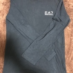 ④EMPORIO ARMANI EA7  ロングTシャツ ブラック