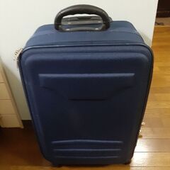4輪スーツケース/キャリーバッグ ブルー