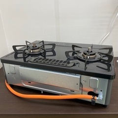 4/20 終 Rinnai ガステーブル KSR562BKR 右強火 2020年製 LPガス用