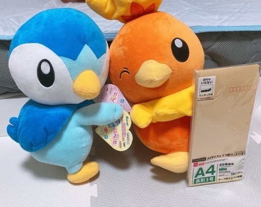 ポケモン ぬいぐるみ アチャモ ポッチャマ Ri 愛子のおもちゃ ぬいぐるみ の中古あげます 譲ります ジモティーで不用品の処分