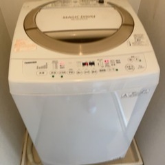 7キロ洗濯機あげます