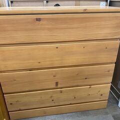 トレファク熊谷駅前店】無印良品の4段ワイドチェストです！ - タンス  