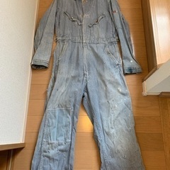 古着　デニム　BIG SMITH つなぎ