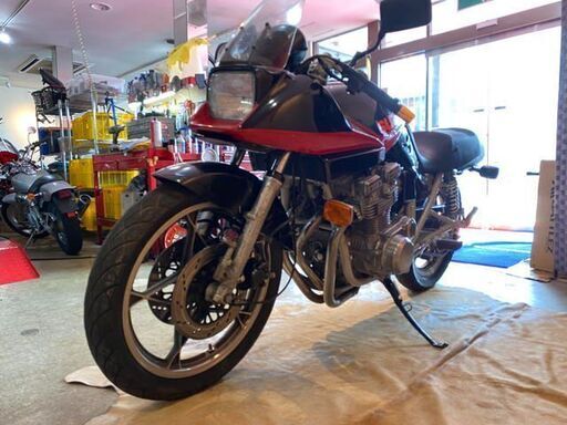 □SUZUKI GSX750S GS750X KATANA スズキ カタナ 刀 29572km ブラック 750cc 1982年式 実働 バイク 札幌発★ 3