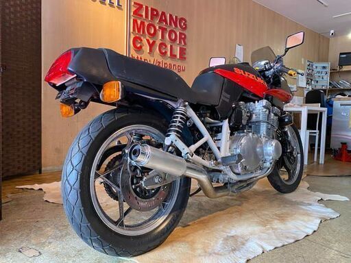 □SUZUKI GSX750S GS750X KATANA スズキ カタナ 刀 29572km ブラック 750cc 1982年式 実働 バイク 札幌発★ 5