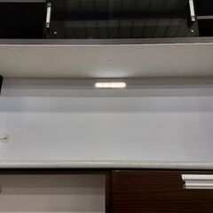工房橋村　２枚スライド扉キッチンボード　ダークブラウン　【愛品倶楽部柏店】