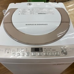 I354 ☆ SHARP 洗濯機 （7.0㎏）☆ 2017年製 ⭐動作確認済⭐クリーニング済