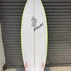 サーフボード【美品】stacey THE FLATHEAD 