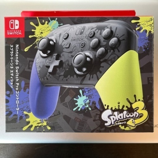 新品【任天堂純正品】Nintendo Switch Proコントローラー スプラ