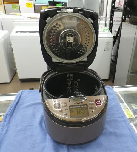 日立 圧力IHジャー炊飯器 1.8L 1升炊き 2020年製 RZ-A18KSM ライト