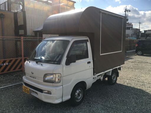 【新古品】「激安キッチンカー車体・BOXセット」(車体:中古車・BOX:新古品)