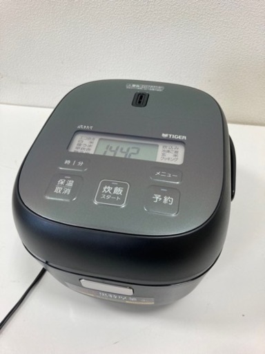 中古品】TIGER タイガーマイコンジャー炊飯器 JBS-B055KL 3合