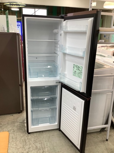 IRIS OHYAMA 2ドア冷蔵庫 IRSE-H16A-B 2021年製