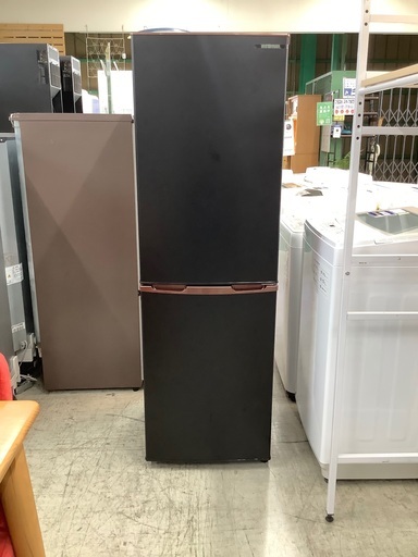 IRIS OHYAMA 2ドア冷蔵庫 IRSE-H16A-B 2021年製