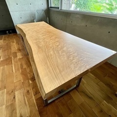 mokuba 一枚板のテーブル ～間もなく削除します。お問…