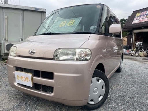 ダイハツ タント 走行8万キロ台 車検令和7年9月まで ナビ