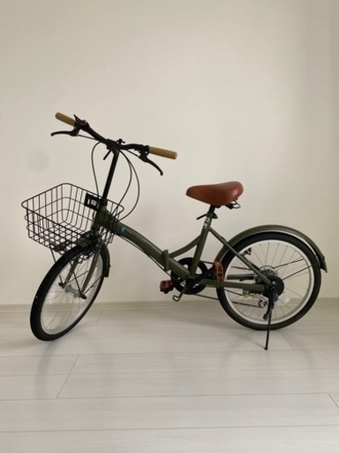 【美品)折り畳み自転車