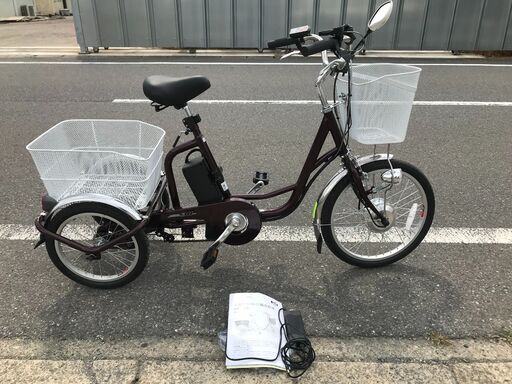 大幅値下げ！2022年4月購入　ミムゴ　3輪電動アシスト自転車　極上新古車