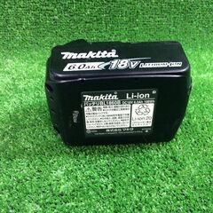 マキタ BL1860B 純正バッテリー 2回 本体のみ【市川行徳店】【店頭取引限定】【中古】管理番号：IT8QUFVMUKYS
