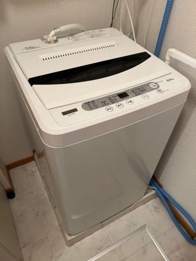 受け渡し予定者決定　2019年式　全自動洗濯機　6kg