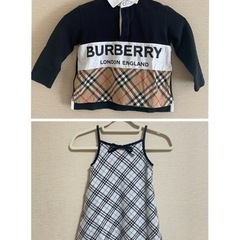 【BURBERRY】ポロシャツ&キャミワンピース2枚セット