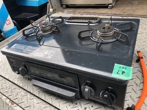 パロマ LPガス 2018年製 ガステーブル IC-N36B-R 幅56㎝ Paloma LP