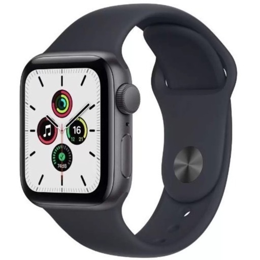 Apple Watch SE GPS 40mm スペースグレイ アルミニウムケース ミッドナイトスポーツバンド　新品未開封