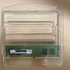 サムスン製 DDR4-3200 8GB RAM メモリ（デスクト...