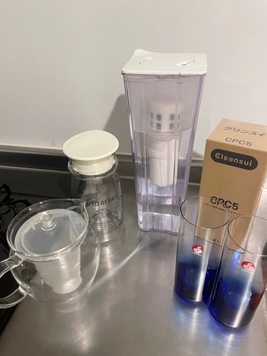 クリンスイ浄水器＋お茶セット