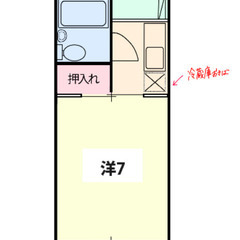 敷金0・礼金0・仲介手数料１か月！にて募集中！高知市大津1K月額26,000円・・（令和5年2月末までのご契約、ご入居の方にオススメ）、ﾘﾆｭｰｱﾙ済でお部屋もｷﾚｲです。 - 高知市