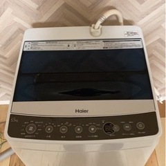 8/28(日)迄！【無料】2019年式　Haier 全自動洗濯機