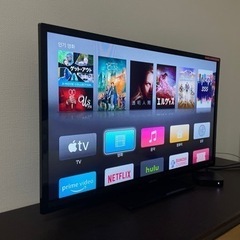 2018年製オリオン32インチテレビ+Apple tv3世帯