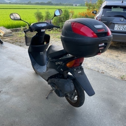 ディオ AF35 買物仕様 GIVIリアケース付き