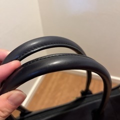 美品★マザーハウス　アンティークキャリアトート　ブラック