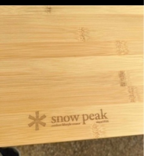 snow peak スノーピーク ワンアクションテーブル竹ロング キャンプ